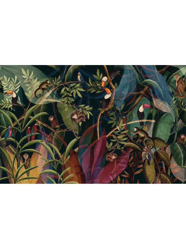 Tapet Jungle Dark