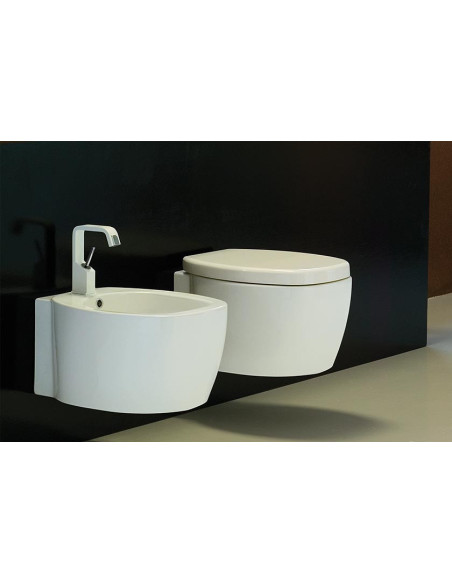 WC Suspendat Italia Disegno Ceramica Tratto