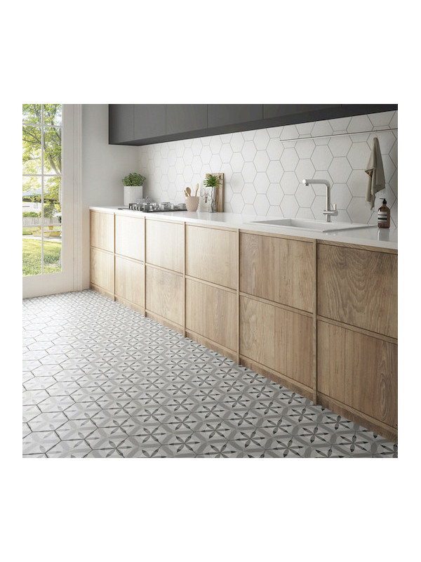 Gresie Faianta Hexagonala HEXATILE Harmony Patchwork
