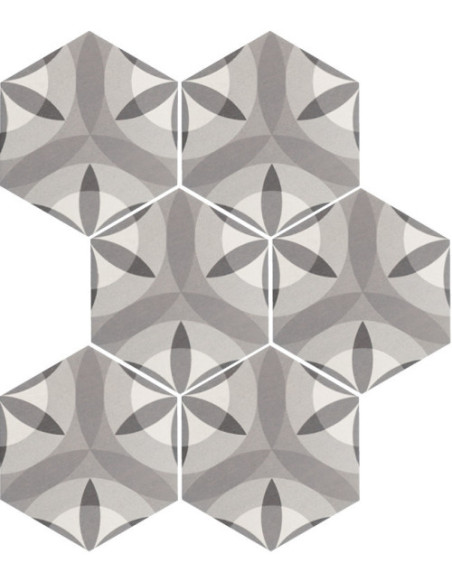Gresie Faianta Hexagonala HEXATILE Harmony Patchwork
