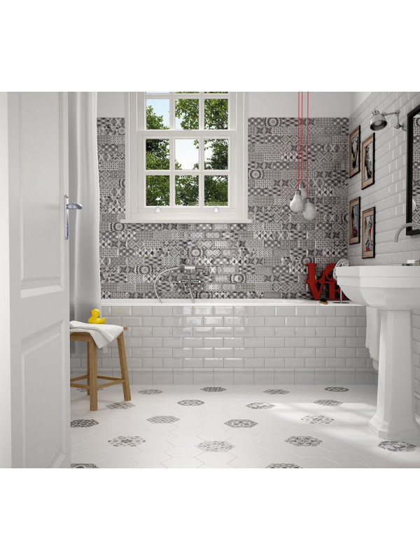 Gresie Faianta Hexagonala HEXATILE Harmony Patchwork