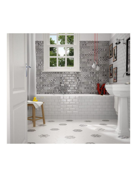 Gresie Faianta Hexagonala HEXATILE Harmony Patchwork