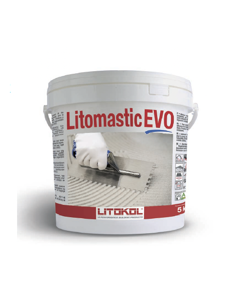 Adeziv Epoxidic Litokol Litomastic Evo 10 kg - bicomponent pentru lastre și mozaic -Sicis, Vetrite, Bisazza, Tecnografica