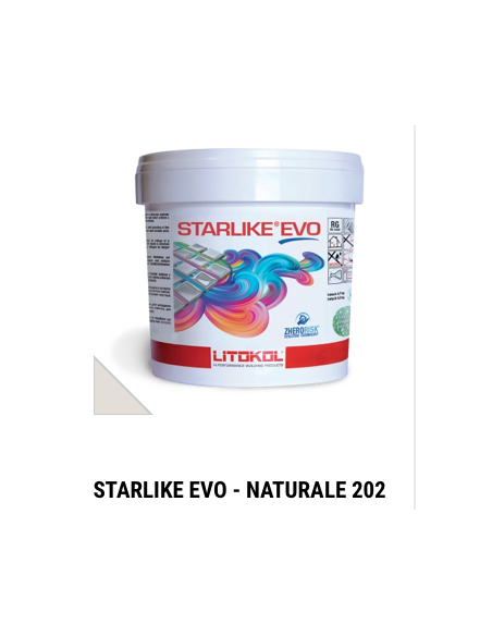 Chit de rosturi epoxidic Starlike Evo 202 Naturale - galeata 2.5 kg