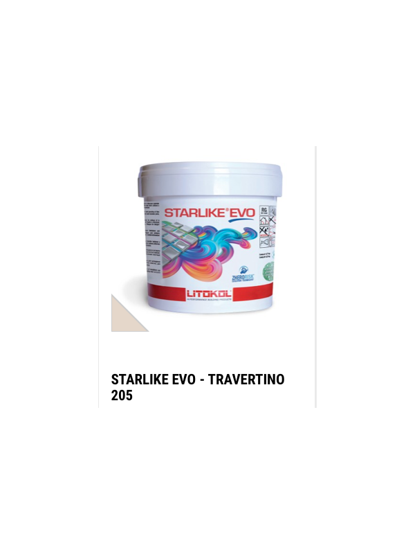 Chit de rosturi epoxidic Starlike Evo 205 Travertino - galeata 2.5 kg