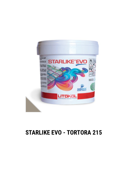Chit de rosturi epoxidic Starlike Evo 215 Tortora - galeata 2.5 kg