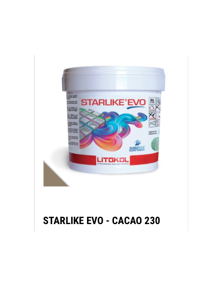 Chit de rosturi epoxidic Starlike Evo 230 Cacao - galeata 2.5 kg