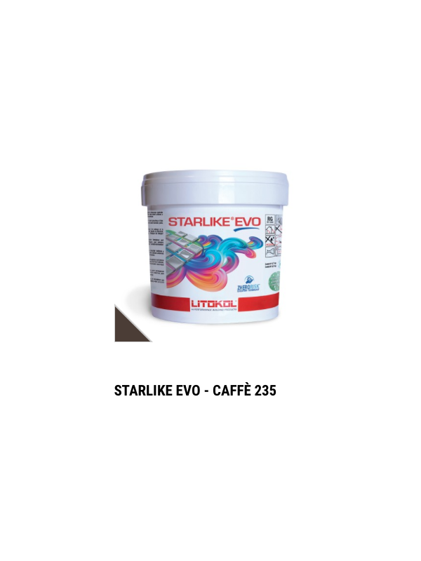 Chit de rosturi epoxidic Starlike Evo 235 Cafe - galeata 2.5 kg
