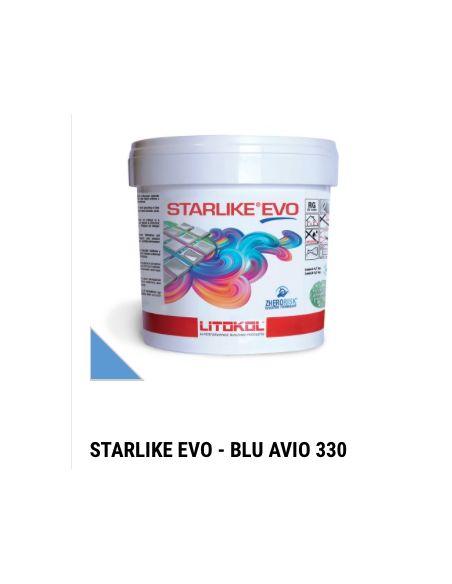 Chit de rosturi epoxidic Starlike Evo 330 Blu Avio - galeata 2.5 kg