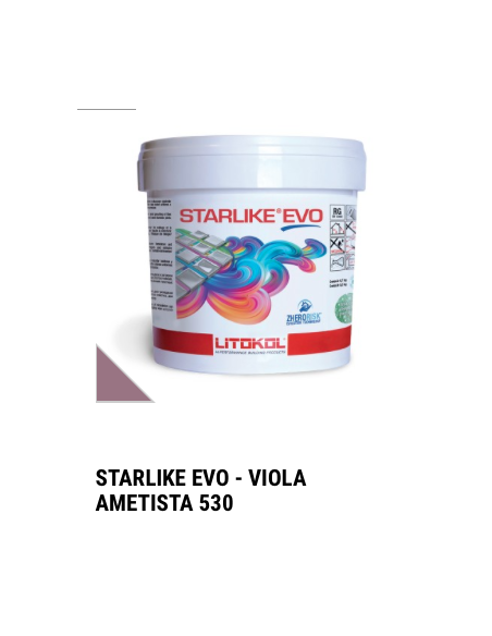 Chit de rosturi epoxidic Starlike Evo 530 Viola Ametista - galeata 2.5 kg