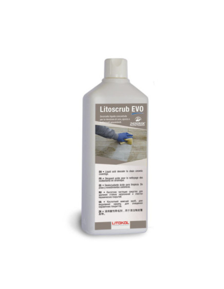 Litoscrub Evo - Detergent curatare ceara, rasini, polimeri - 1 L