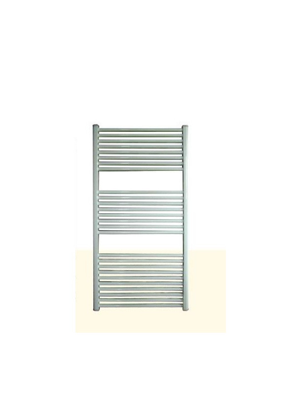Calorifer Alb Portprosop de Baie cu Bare Drepte, 40x120
