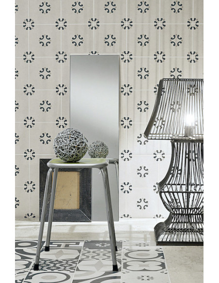 Gresie Faianta Cementine Black&White by Silvia Stanzani