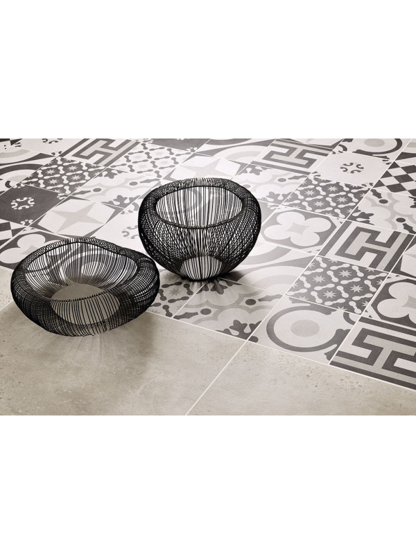 Gresie Faianta Cementine Black&White by Silvia Stanzani