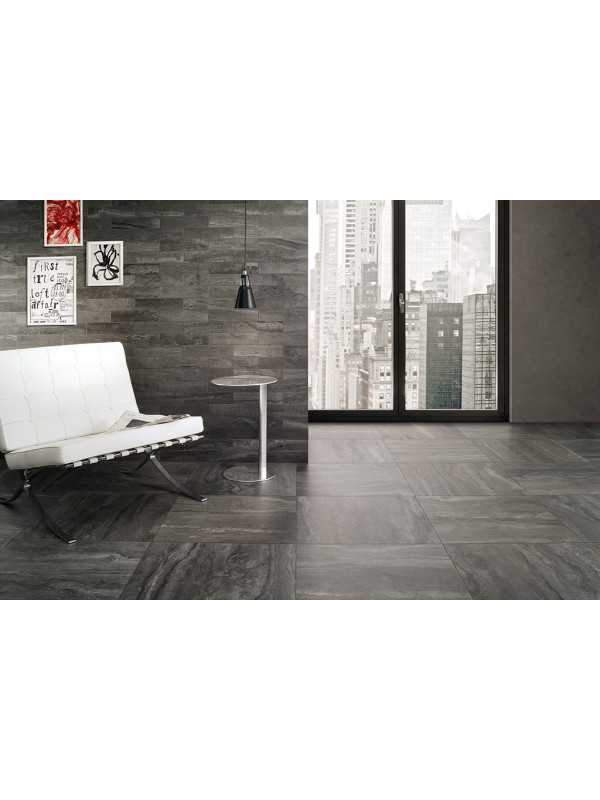 Gresie Travertin Rev Black 30x60 cm