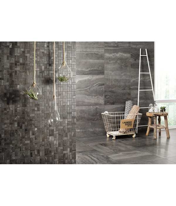 Gresie Travertin Rev Black 30x60 cm