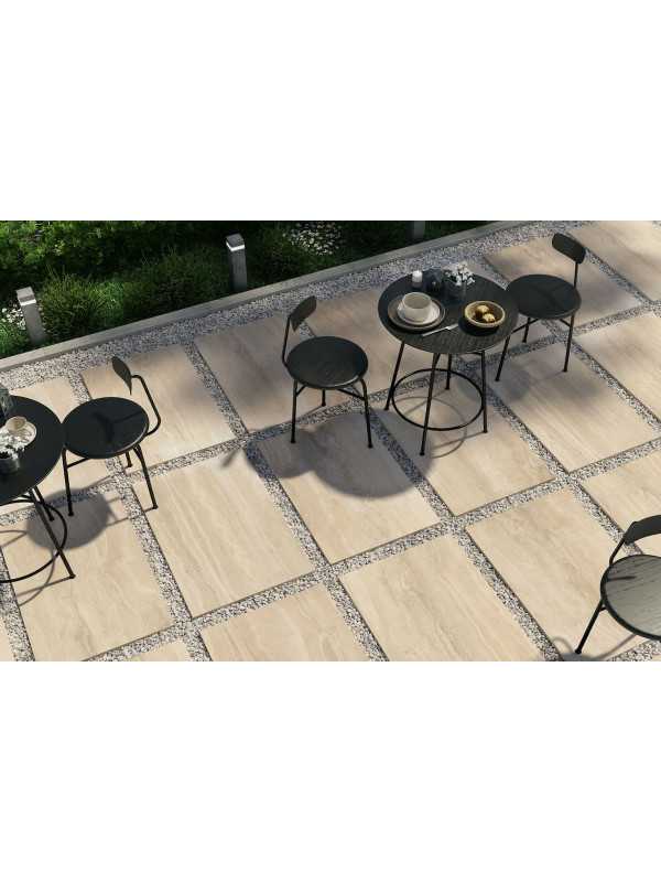 Gresie Travertin Rev Beige 60x120 cm