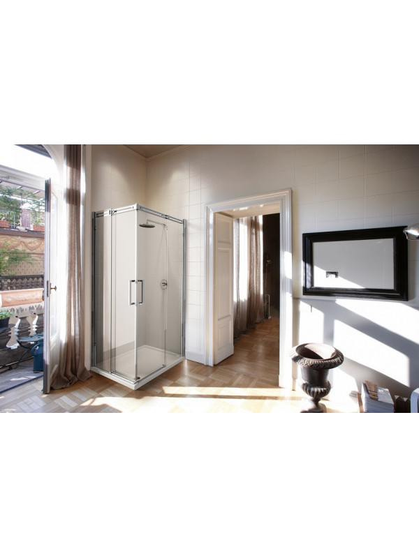 Cabina Dus Dreptughiulara Italia Novellini Diamanti A