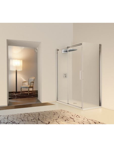 Cabina Dus Dreptunghiulara Italia Novellini Diamanti 2P+F