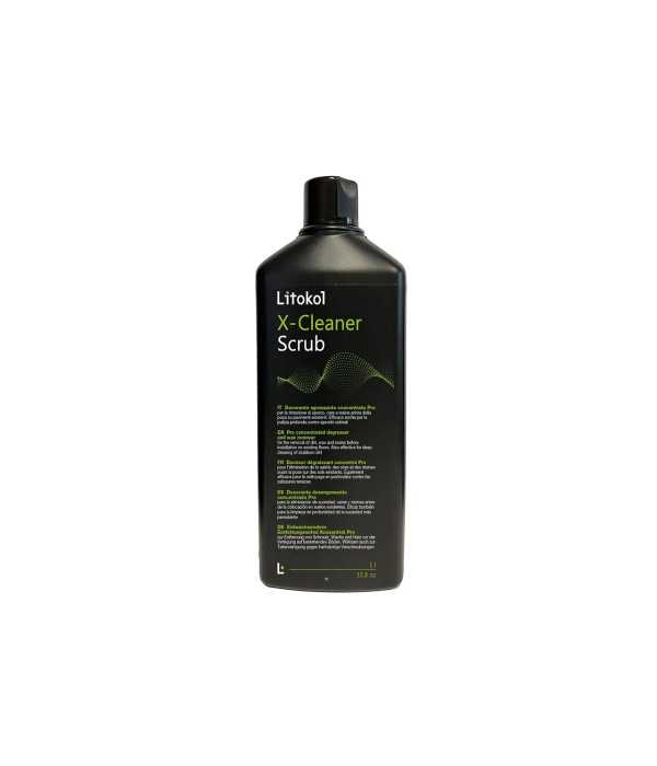 Litokol X-Cleaner Scrub - Detergent curatare ceara, rasini, cauciuc - 1 L