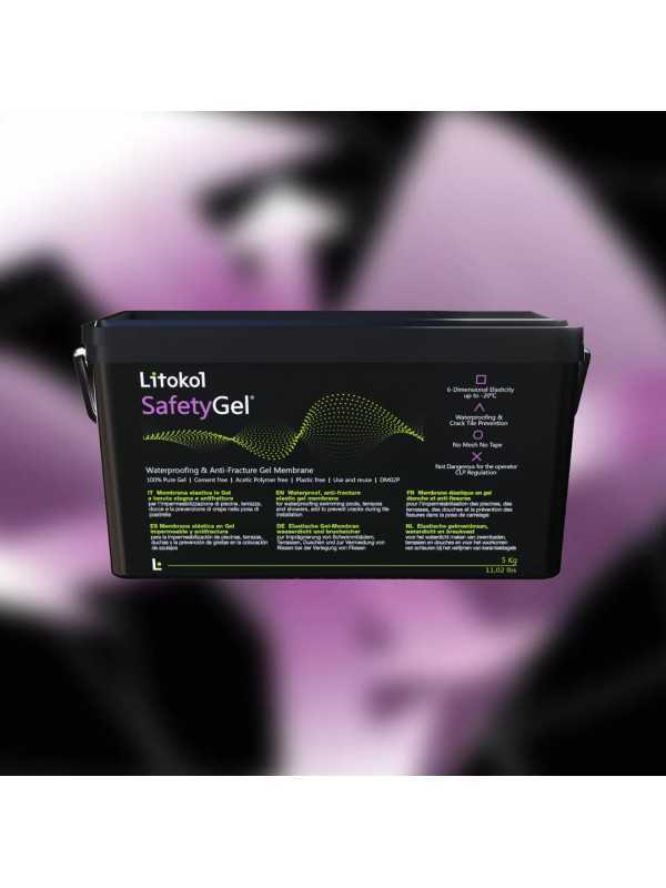 SafetyGel Litokol - Membrana lichida Hidroizolatoare - 10 kg