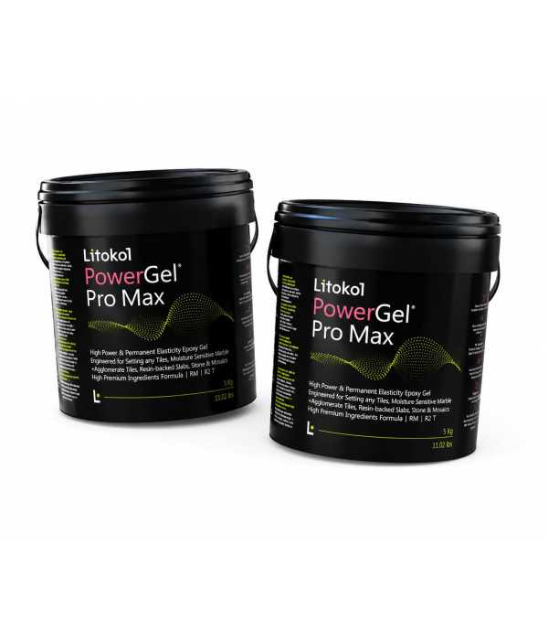 PowerGel® ProMax - 5 KG - Adeziv Epoxidic pentru lastre si mozaic