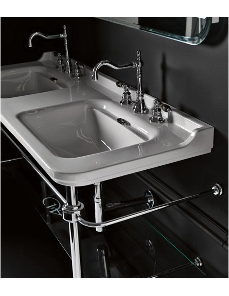 Lavoar Dublu Italia Kerasan Waldorf 150 cm