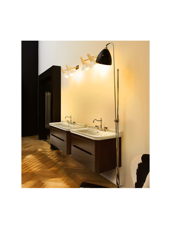 Lavoar Dublu Italia Kerasan Waldorf 150 cm