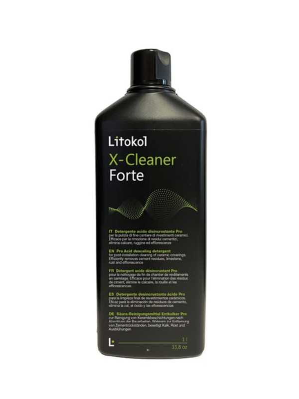 Litokol X-Cleaner Forte - Detergent decapant pentru ceramica si piatra naturală -1 litru
