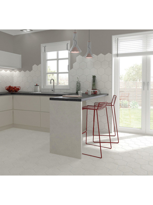 Gresie Hexagonala Hexatile Cement