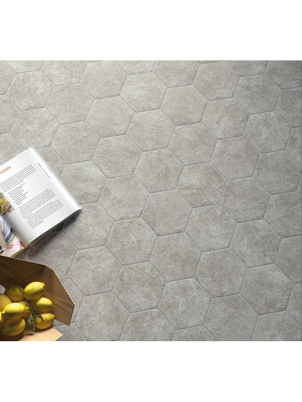 Gresie Hexagonala Hexatile Cement