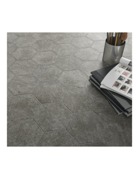 Gresie Hexagonala Hexatile Cement