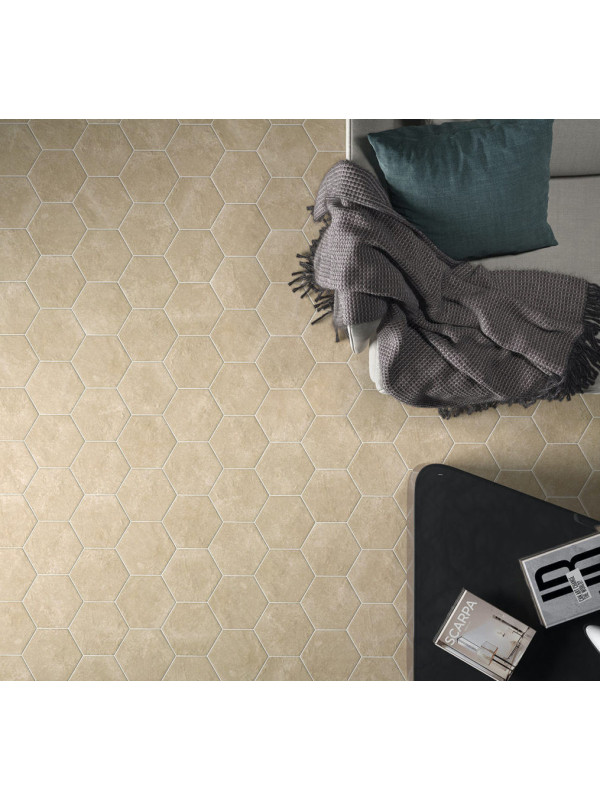 Gresie Hexagonala Hexatile Cement