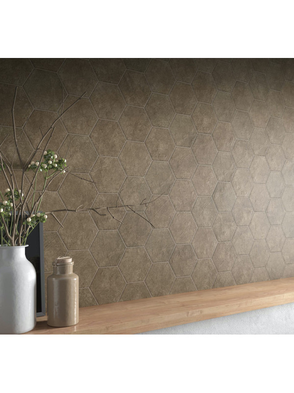 Gresie Hexagonala Hexatile Cement