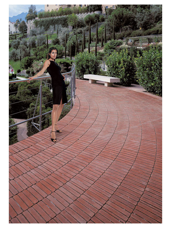 Caramida Aparenta Pardoseala Italia Rosato