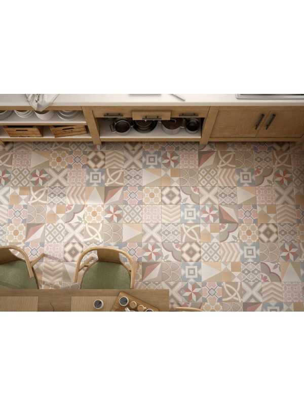 Gresie Faianta Caprice Deco Pastel Patchwork