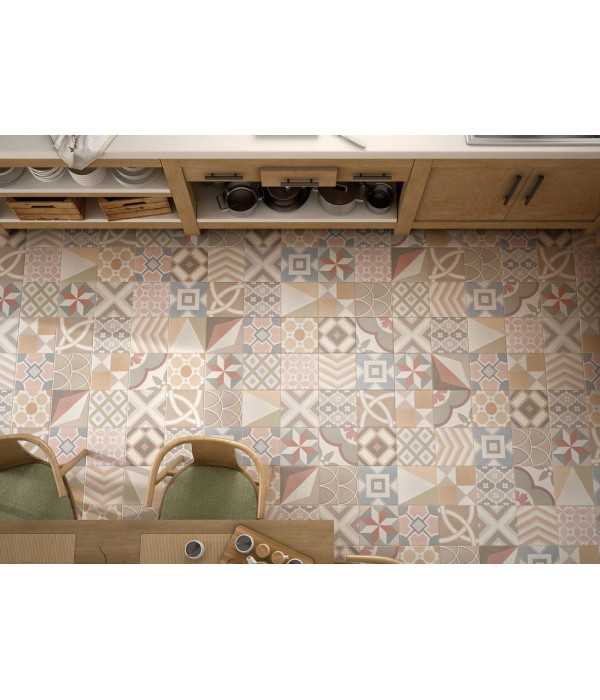 Gresie Faianta Caprice Deco Pastel Patchwork
