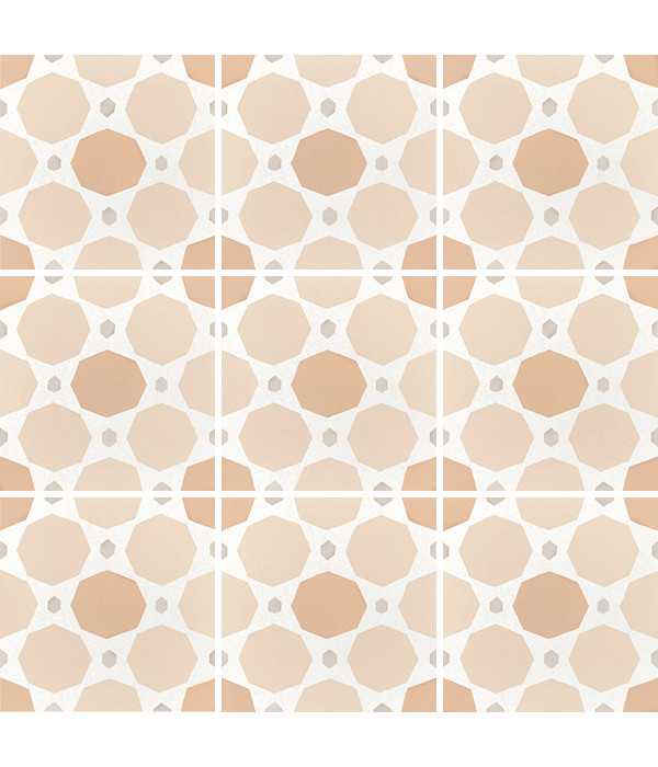 Gresie Faianta Caprice Deco Pastel Patchwork