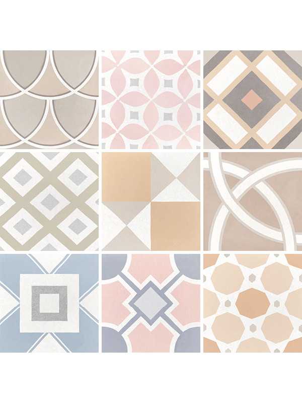 Gresie Faianta Caprice Deco Pastel Patchwork
