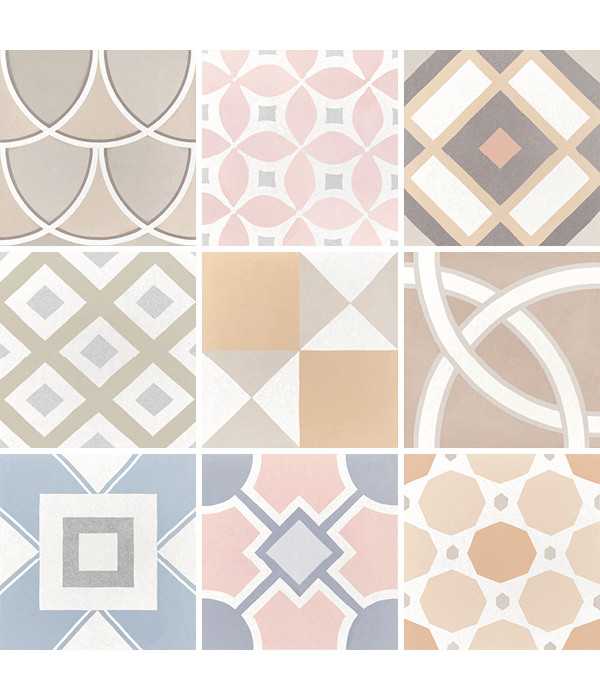 Gresie Faianta Caprice Deco Pastel Patchwork