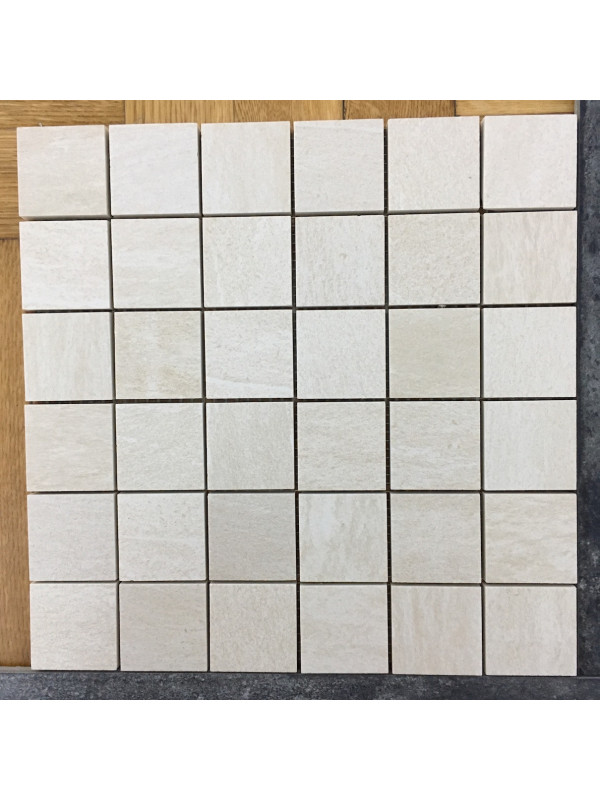 Mozaic Ceramic Valmalenco Bianco 4.8x4.8 cm