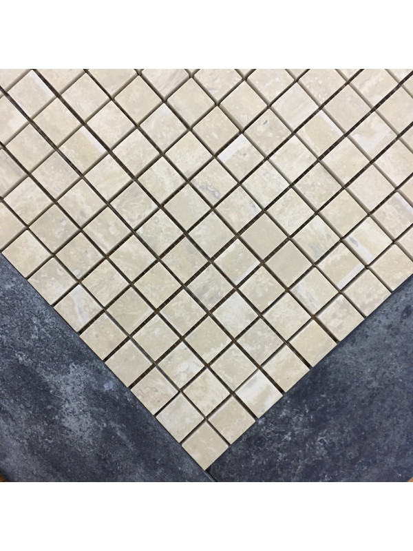 Mozaic Travertin Beige 2.3x2.3 cm