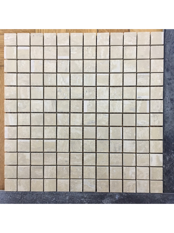 Mozaic Travertin Beige 2.3x2.3 cm