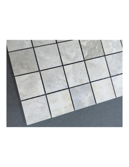 Mozaic Travertin Silver