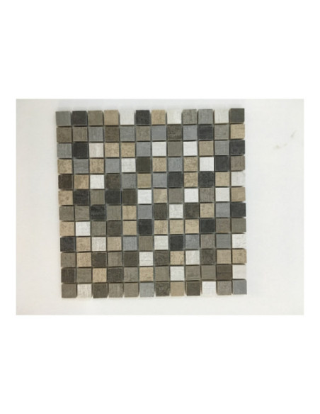 Mozaic Ceramic Legnocemento Mix 2.3x2.3 cm