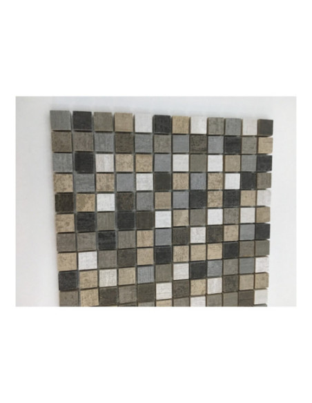 Mozaic Ceramic Legnocemento Mix 2.3x2.3 cm