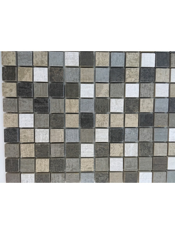 Mozaic Ceramic Legnocemento Mix 2.3x2.3 cm
