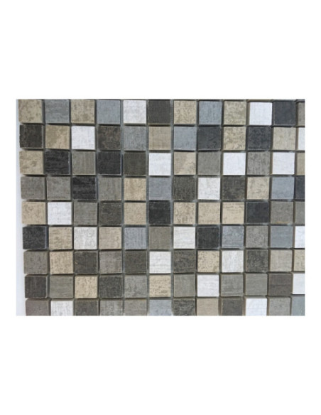 Mozaic Ceramic Legnocemento Mix 2.3x2.3 cm