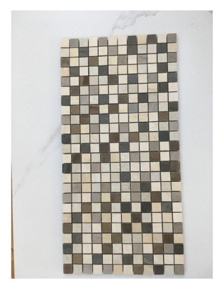 Mozaic Ceramic Claystone Alabaster 2.3x2.3 cm
