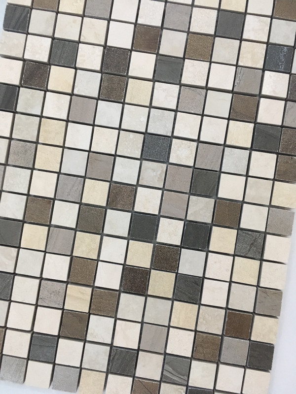 Mozaic Ceramic Claystone Alabaster 2.3x2.3 cm